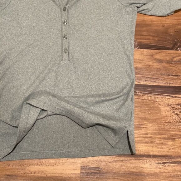 Athleta  Tops Uptempo Ribbed Henley Top - Picture 6 of 8